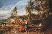 Peter Paul Rubens The Farm at Laeken (mk25) china oil painting artist
